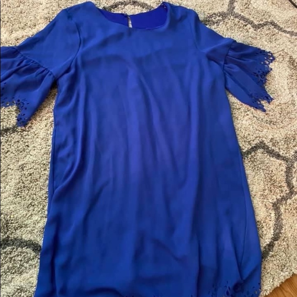 Royal blue dress